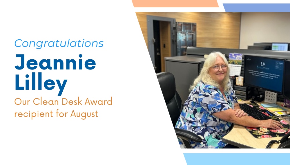 Clean Desk Award – Jeannie Lilley