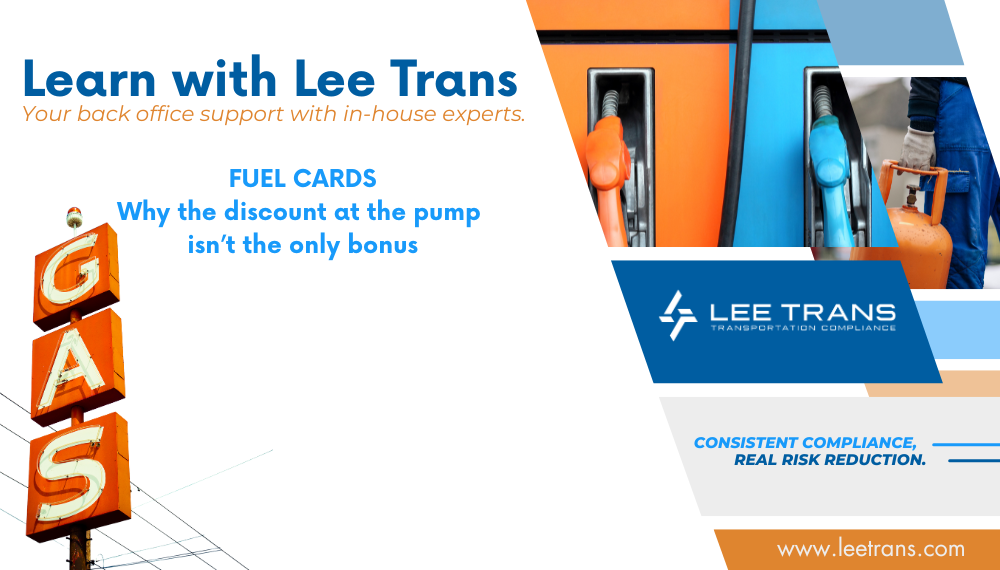 Learn with Lee Trans – Fuel Cards